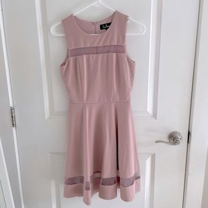 Lulus mauve pink dress